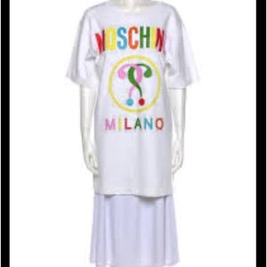 Moschino rainbow oversized tshirt